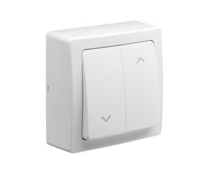 BLOK INTERRUPTEUR VOLET ROULANT BLANC - DEBFLEX - 746805