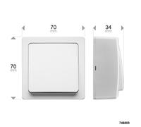 BLOK POUSSOIR BLANC - DEBFLEX - 746803