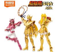 BLOKEES Champion Class Saint Seiya Andromeda Shun Virgo Pisces Figurine d'action Anime Saint Doré Poupée Articulée Jouet Virgo