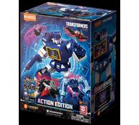 Blokees Figurines Transformers édition Action - 03 Soundwave, personnage d'action, modèle de kit collectible non transformable, jeu de construction cadeau pour adultes et enfants
