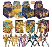 Blokees or Saint bloc de construction Saint Seiya assemblage jouets Shura Aiolos articles cachés assemblage Figure enfants cadeau d'anniversaire GV04 9pcs