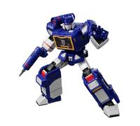 BLOKEES - Transformers Action Edition 03 : Soundwave - Maquette Robot Transformers à Assembler 327 Pièces - 20cm - Figurine Articulée - Model Kit Licence Officielle - 14 Ans +