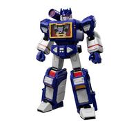 BLOKEES - Transformers Action Edition 03 : Soundwave - Maquette Robot Transformers à Assembler 327 Pièces - 20cm - Figurine Articulée - Model Kit Licence Officielle - 14 Ans +