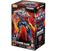 BLOKEES - Transformers Classic Class: Optimus Prime 09 - Figurine Transformers Articulée - Modèle à Construire 88 Pièces - Model Kit sans Colle - Yeux Lumineux - Licence Officielle - Jouet 12 Ans+