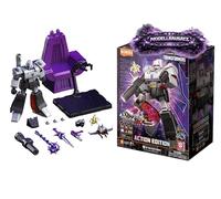 BLOKEES Transformers G1 Megatron Action Edition 02, kit de modèle pour Enfants à partir de 12 Ans, Robot de 18 cm avec 45 articulations Mobiles, Fonction lumière, kit d'accessoires avec trône, modèle