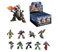 BLOKEES - Transformers - Galaxy Version 02: SOS - Série Complète 9 Mini Figurines Transformers Articulées 10 cm - à Assembler - Model Kit - Licence Officielle - Jouet Enfant 10 Ans+