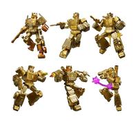 BLOKEES Transformers Gold Série 2 Golded Lagoon Defense Kit de construction à partir de 10 ans Ensemble de construction à collectionner Cadeau pour enfants et adultes