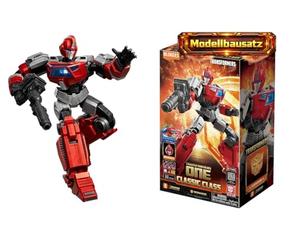 BLOKEES Transformers Ironhide 19, kit de modèle pour Enfants à partir de 12 Ans, Robot de 12,3 cm avec Fonction Lumineuse, 20 éléments Mobiles, système d'emboîtement sans Colle, Accessoires et