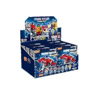 Blokees Transformers Shining V02 Shining 1985 - Coffret 6 Figurines Surprise - Blind Box 12 cm - Kit Officiel à Assembler - 10 Ans+