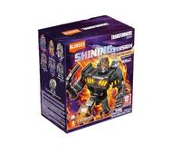 BLOKEES - Transformers - Shining Version 03: Shattered Universe - Boîte Surprise Mini Figurine Transformers 12cm Articulée à Assembler - Model Kit - Licence Officielle - Jouet Enfant 10 Ans+