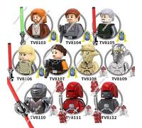 BLOKEES TV6113 Nouveaux blocs de construction Star Wars Obi-Wan Marrok Baylan Skoll Shin Hati HK87-Assassin Droid Briques Mini figurines Jouets WM2225