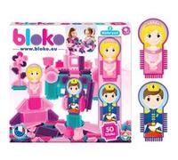 Jeu d'assemblage - BLOKO - Coffret de 50 BLOKO et 2 figurines Princesse - Dès 12 mois