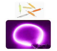 BLOMDE Filament LED flexible violet COB, éclairage à angle complet à 360 °, adapté aux projets d'éclairage DIY 3V 26MM -10PCS