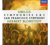 Blomstedt – Sibelius : Symphonies 4 et 5 – Import