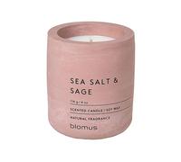blomus 65651 blomus bougie parfumée SEA SALT & SAGE rose sauge, sel de mer