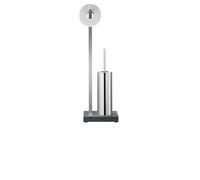 Blomus Valet de toilettes 68819 – Acier inoxydable mat Argent 15×20×65 cm