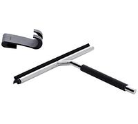 Blomus Raclette de douche 68846 – Acier inoxydable poli Argent 22 x 27 x 3,5 cm