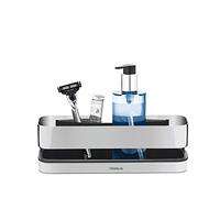 Blomus 68955 Panier de Douche, Acier Inoxydable Poli, 8.4 x 25.2 x 12 cm