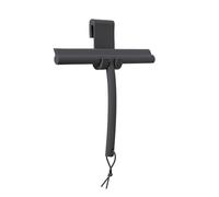 Blomus Raclette de douche Vipo Magnet, avec crochet, acier inoxydable/silicone noir 68982