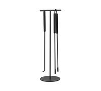 Blomus Ashi Serviteur de cheminée Noir Taille Unique
