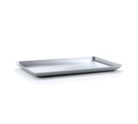 Blomus Plateau Basic 63612 – acier inoxydable gris 25 x 15 x 1,5 cm