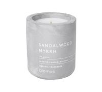 blomus Bougie parfumée SANDALWOOD MYRRH gris Bois de santal, myrrhe