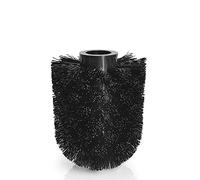Blomus Brosse de Rechange, en Plastique, pour Salle de Bain, Noire, Dimensions : 11 h x 7,5 l x 7,5 cm, Convient pour Les séries Nexio, Menoto, Areo, Sono, Modo