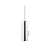 blomus Brosse WC Modo avec support mural | Brosse WC et support de brosse WC en acier inoxydable poli | Ø 8,5 x 49 cm