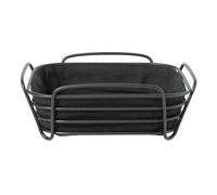 blomus Brotkorb Delara 25x25x9,3cm schwarz