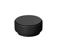 blomus Butée de porte - 1 kg - En acier inoxydable - 9 x 4,5 cm - Avec anneau en caoutchouc (anthracite)