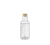 blomus Carafe à eau -HYDRA- | Carafe en verre 500 ml avec couvercle en liège | Pichet à eau couleur Clear | 8B x 21H cm