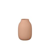 blomus Colora Vase à Fleurs en céramique de qualité supérieure - Couleur : Marron Ambre - Taille S - Diamètre : 11 x 15 cm - Fabriqué à la Main