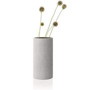 Blomus Coluna Vase en béton Gris Clair H 24 cm Ø 12 cm
