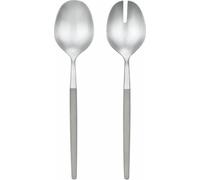 Blomus Couverts à salade Maxime Mourning Dove, acier inoxydable mat, plastique, 28 cm, 64351
