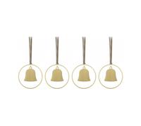 blomus Décoration de Noël KITAI 8.5 cm lot de 4 Bells