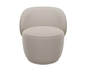 blomus Fauteuil Kuon avec fonction pivotante Socia désert