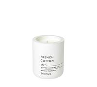blomus Bougie parfumée Fraga 24 heures French Cotton-Lily White