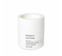 blomus FRAGA Bougie parfumée, Blanc, Béton, H 11 cm, Ø 9 cm, 65654