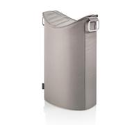 Blomus Frisco Manne Ã Linge, Panier Ã Linge, Aluminium / Fibres Synthétiques, Taupe, H 70 cm, B 45 cm, T 28 cm, 65386