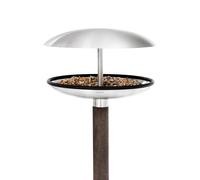 Blomus Fuera - Abri pour oiseaux acier inoxydable H 122-131cm / Ø 25cm