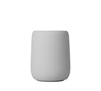 Blomus Gobelet à Dents, Céramique, Silicone., Micro Puce., H 11 cm, Ø 8,5 cm, V 0,3 l