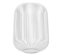 blomus Lanterne Lito | Blanc | Taille L | 33L x 33l x 45H cm | Porte-Bougie Blanc | Photophore en Acier Inoxydable | Lanterne décorative | Grand photophore d’intérieur
