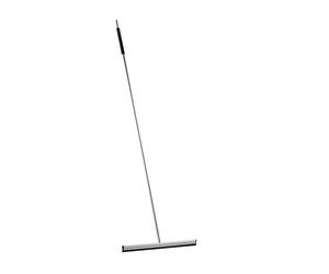 Blomus Lavea - Balai de Sol en Acier Inoxydable Poli, avec Support Mural, Accessoire de Salle de Bain Pratique, Nettoyage sans Traces, Finition de qualité supérieure, Moderne (H x l x P) : 122 x 36 x