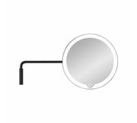 Blomus MODO Miroir cosmétique avec éclairage, grossissement x 5, 66352,