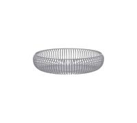 blomus LITO Bol à fruits L | Gris acier | Ø 35 x 9 cm | Baleines revêtues par pulvérisation - Utilisable comme bol décoratif ou panier à pain - Robuste et en filigrane