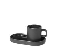 Blomus - Lot de 2 tasses à expresso en grès - Vert agave - Capacité : 50 ml - Vert agave 63714