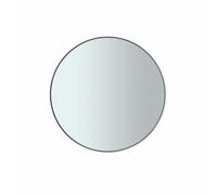 Blomus miroir mural Rim, miroir de salle de bains, miroir décoratif, acier, v...