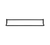 blomus Modo porte-serviettes 2 barres Noir