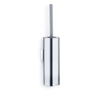 Blomus Nexio Brosse Ã WC, avec Support Mural, Brosse Ã Toilettes, Balai Ã WC, Acier Inox Mat, Hauteur 46cm, Ã? 9cm, 68835