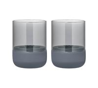 blomus Photophore Calma Ø7 cm 2-pack Steel grey-smoke